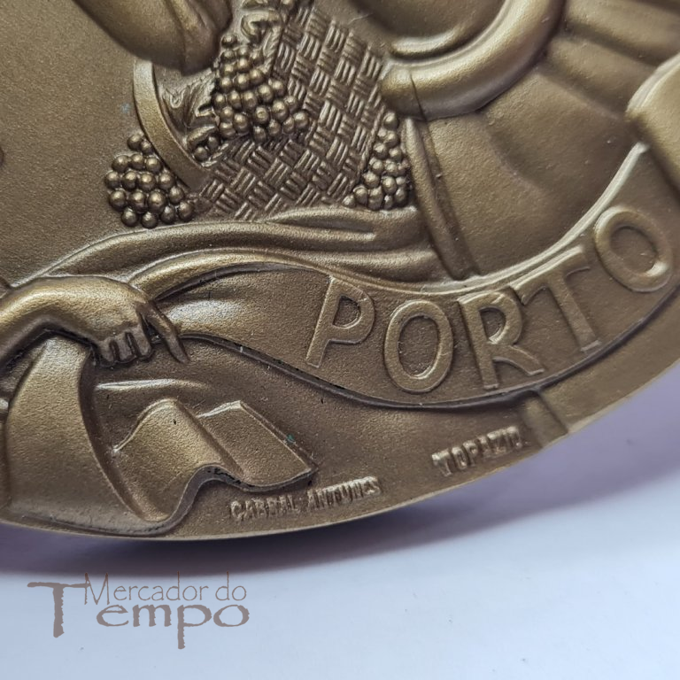 Medalha em bronze Primeiro Festival das Vindimas, Porto 1970