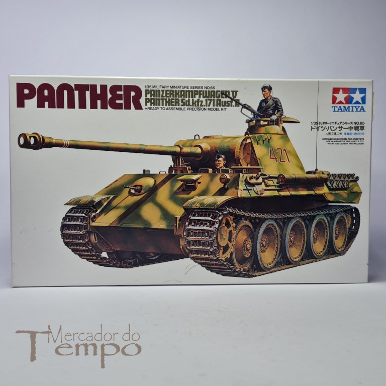 Kit Tamiya 1/35 Tanque Militar Panther Panzerkampfwagen V
