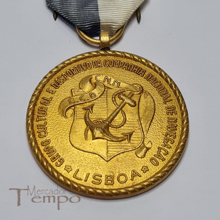 Medalha 35º Aniversário Companhia Nacional Navegação 1979