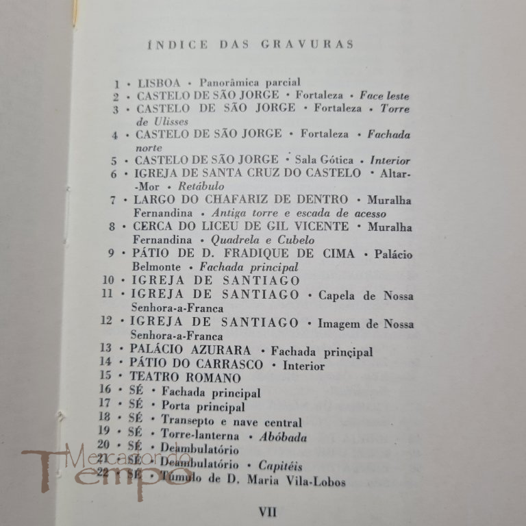 2 Volumes Monumentos e Edificios Notáveis do Distrito de Lisboa, 1973-1975