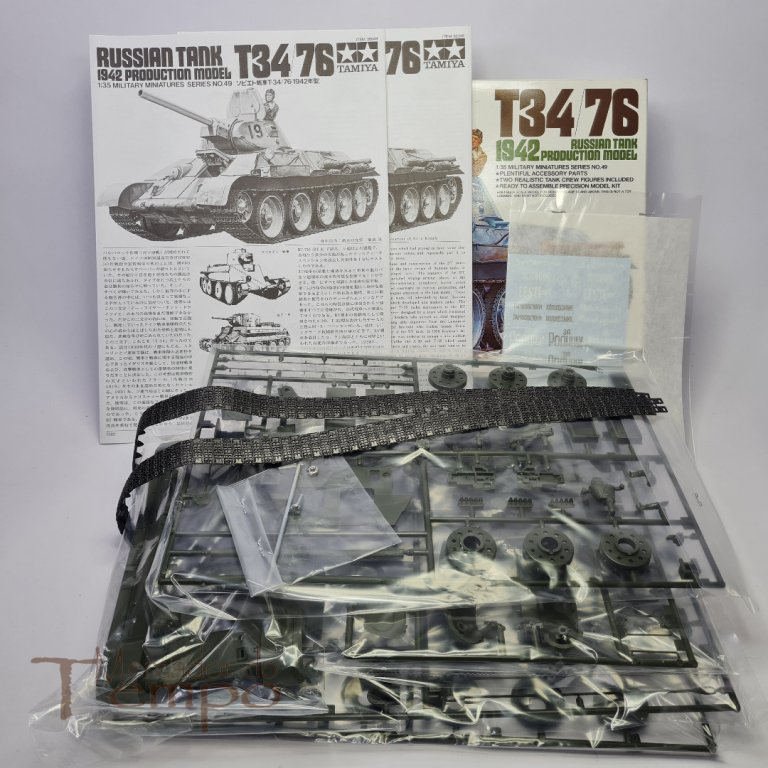 Kit Tamiya 1/35 Tanque Militar Russian Tank T34/76