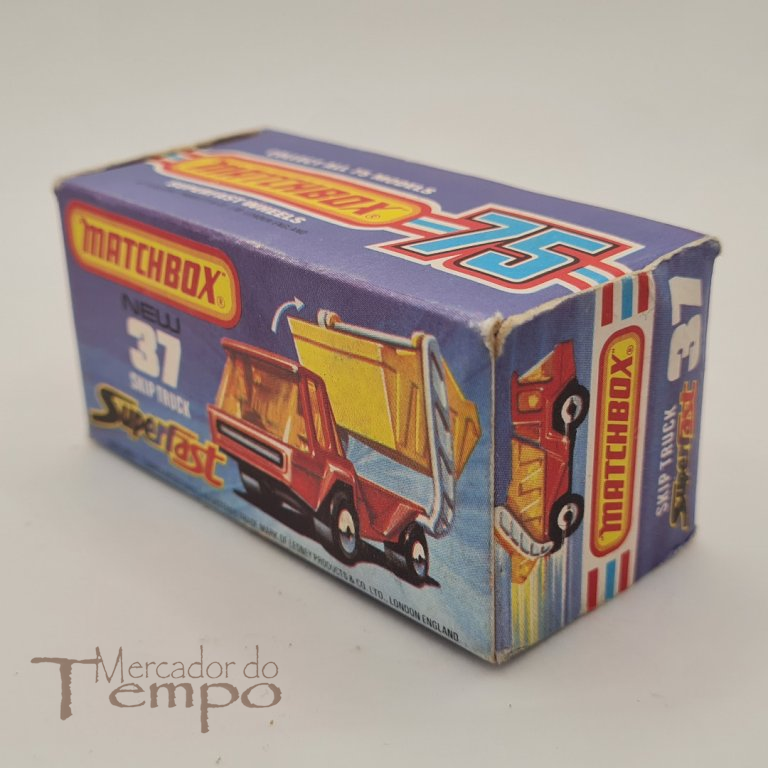 Matchbox Camião Skip Truck #37 com caixa original 