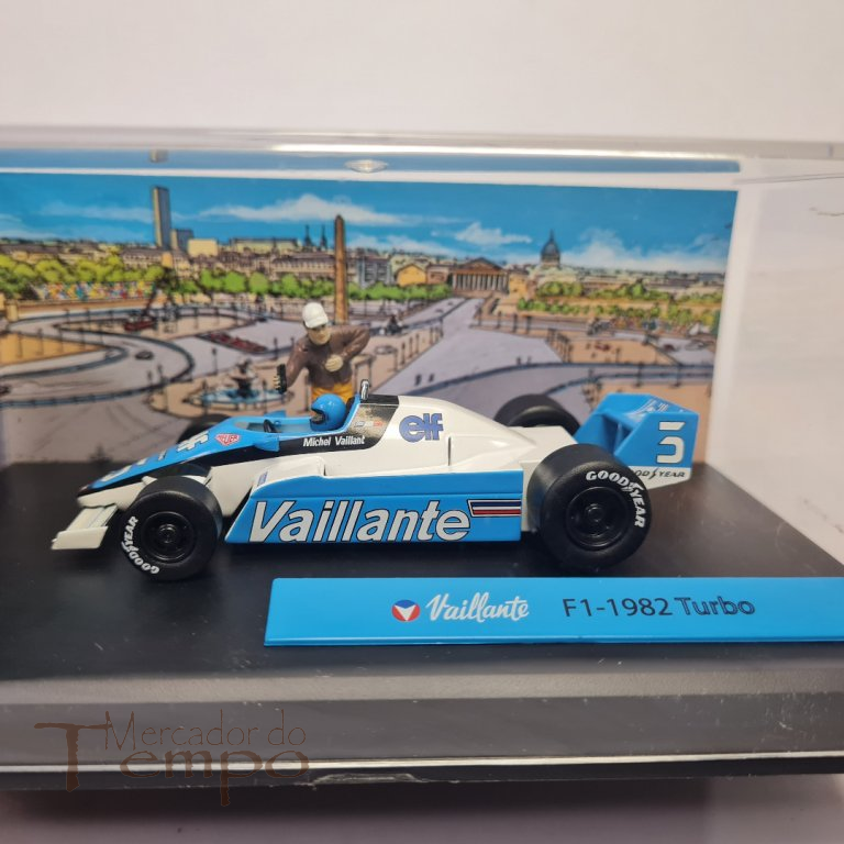Miniatura 1/43 Michel Vaillant F1-1982 Turbo, edições altaya