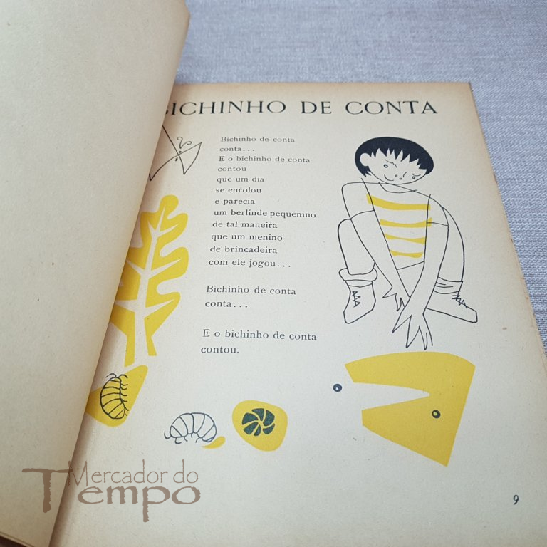 1ª Edição Bichos Bichinhos e Bicharocos Sidónio Muralha / Julio Pomar, 1949
