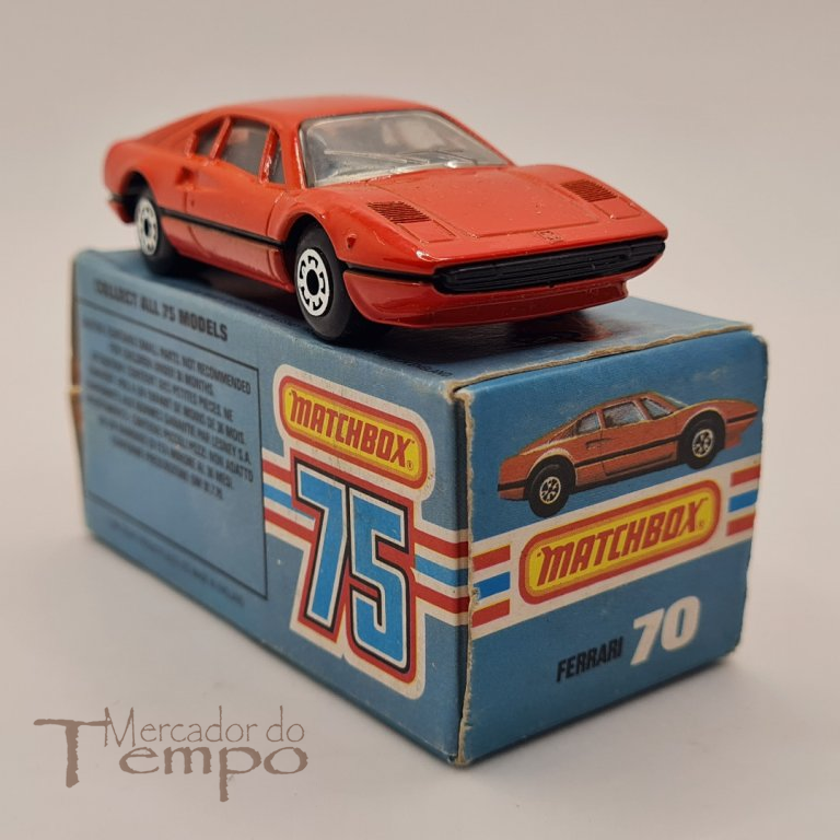 Matchbox Ferrari #70 com caixa original 