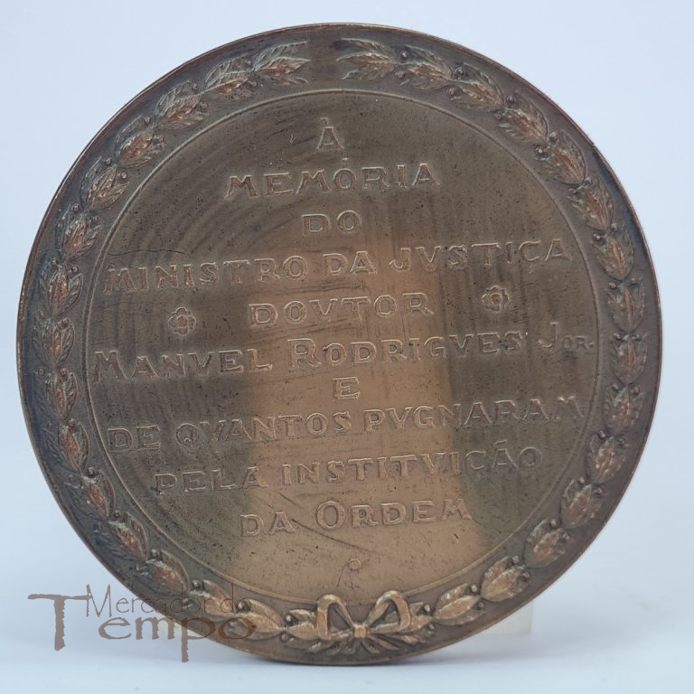 Medalha bronze comemorativa 25 anos da Ordem dos Advogados 1926-1951