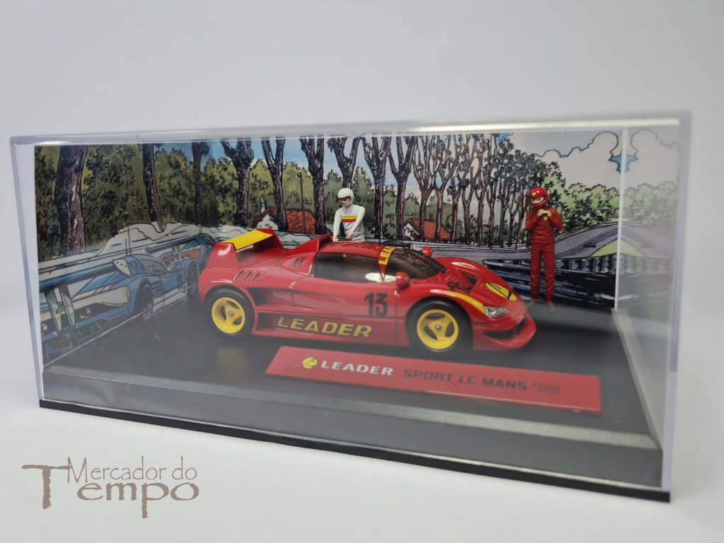 Miniatura 1/43 Michel Vaillant Leader Sport Le mans 92, edições altaya