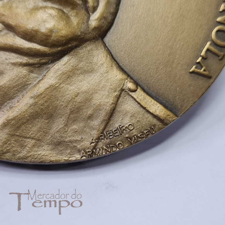Medalha bronze General António Spinola 25 Abril 1974 