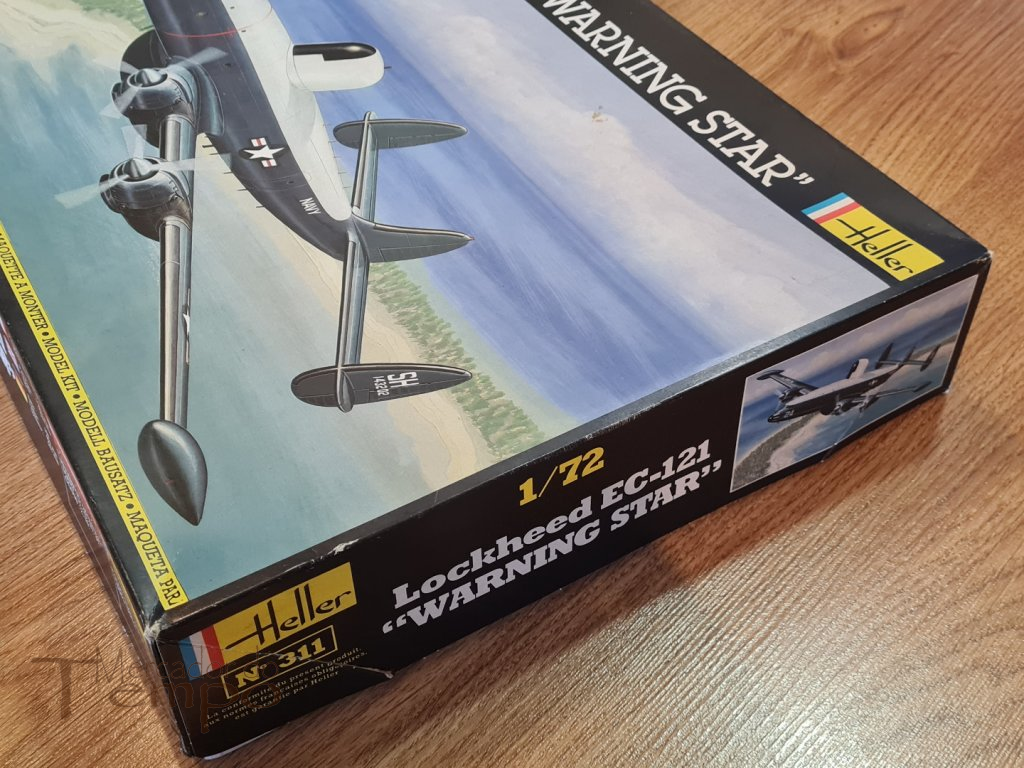 Kit Heller escala 1/72 Avião Lockeed EC-21 Warning Star