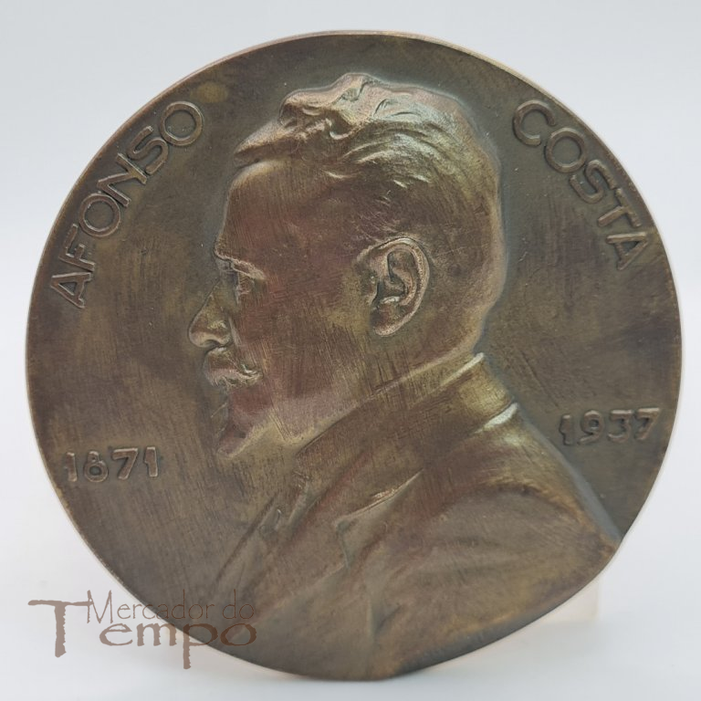 Medalha em bronze Afonso Costa , João da Silva 