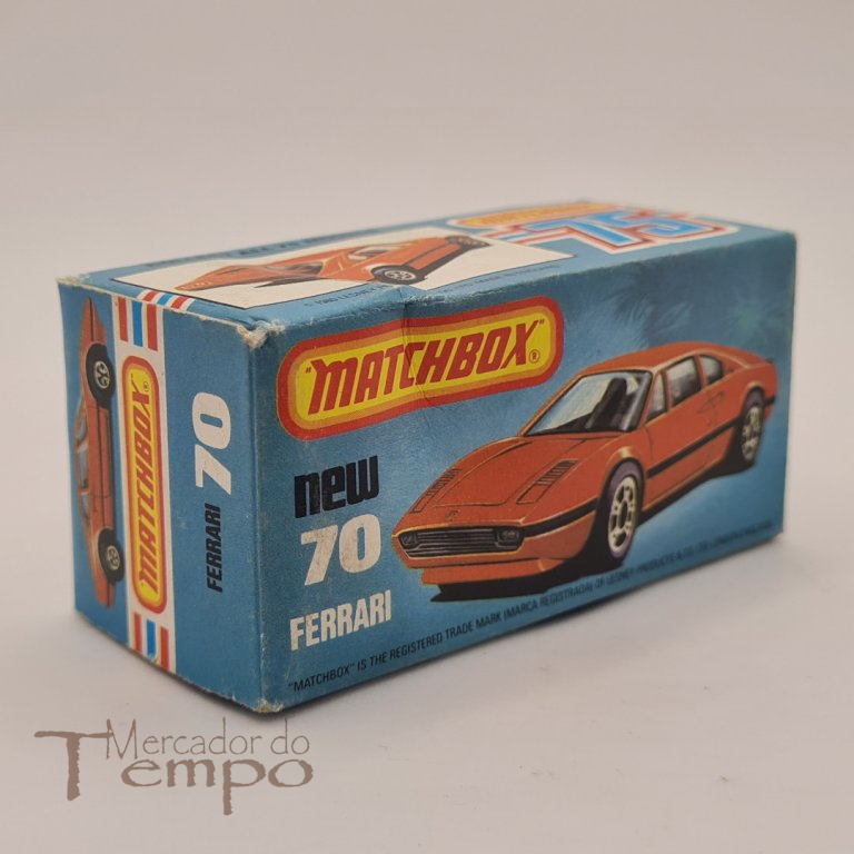 Matchbox Ferrari #70 com caixa original 