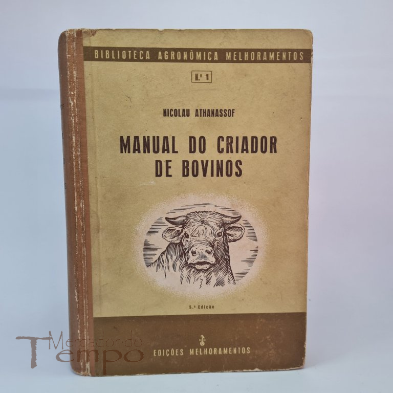 Manual do Criador de Bovinos, Nicolau Athanassof, 1953