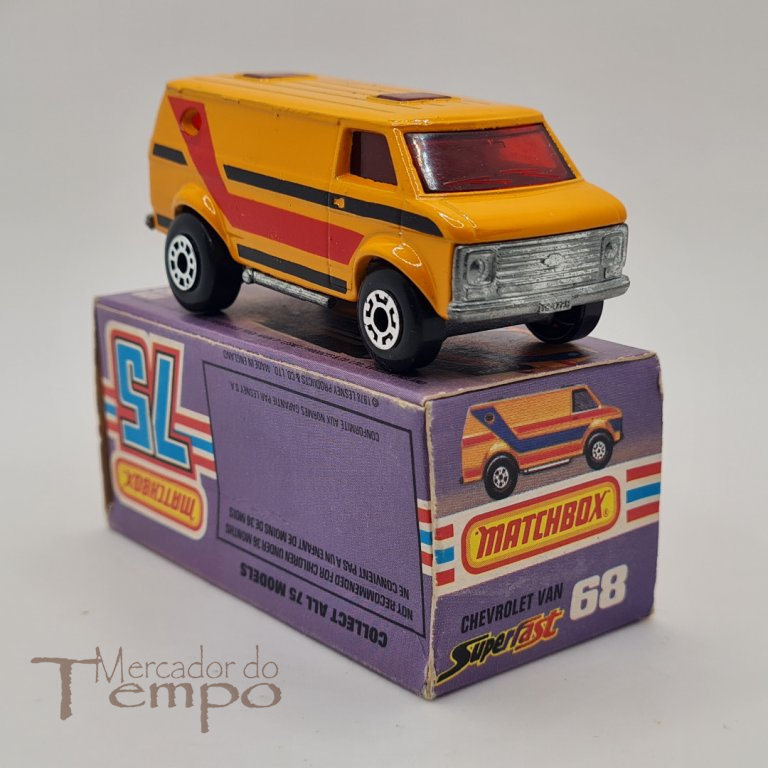 Matchbox Chevrolet Van #68 com caixa original 