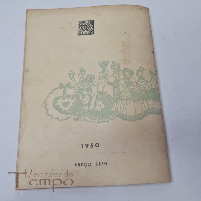 Marchas dos Bairros de Lisboa programa oficial 1950 + Bilhetes