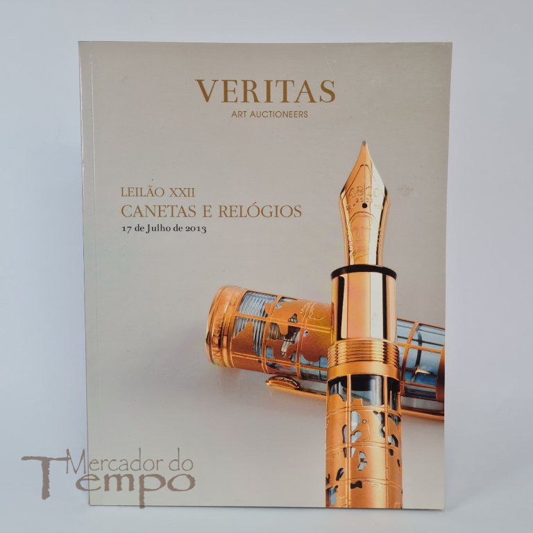 Catálogo de Leilão de Canetas e Relógios da Leiloeira Veritas, 2013