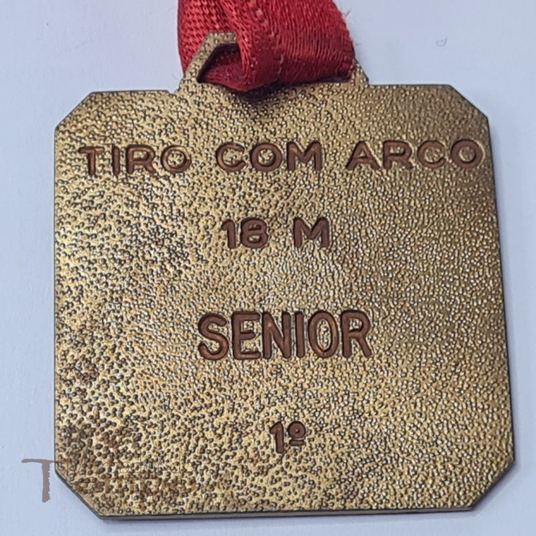 Medalha em bronze 75 anos do Benfica, Tiro com Arco, 1978