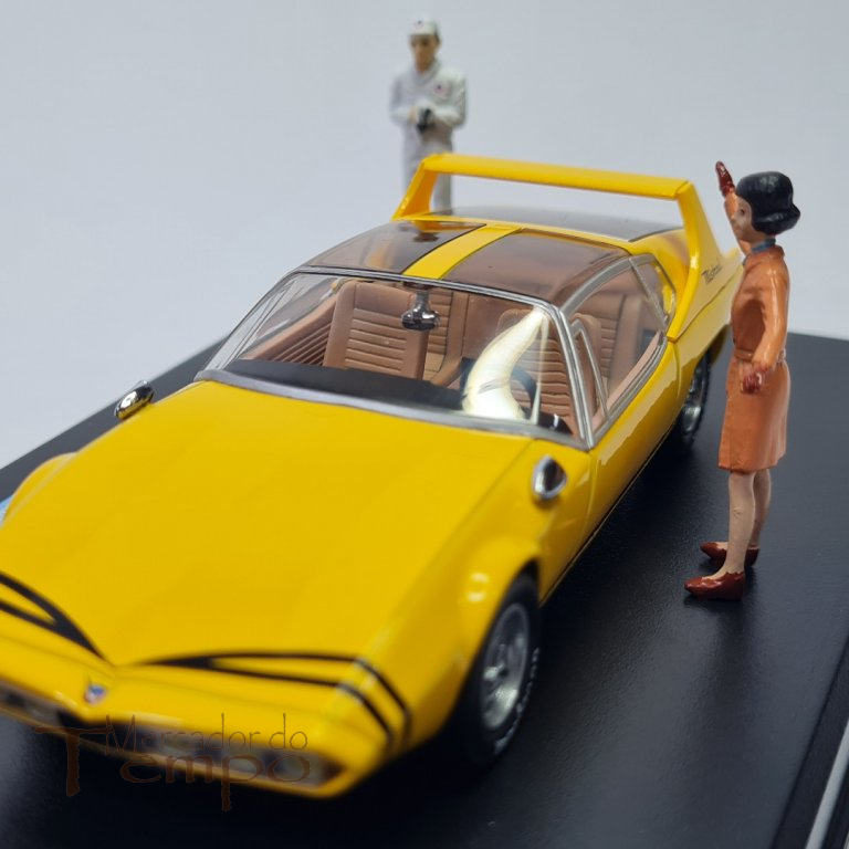 Miniatura 1/43 Michel Vaillant Vaillante Mistral GT, edições altaya