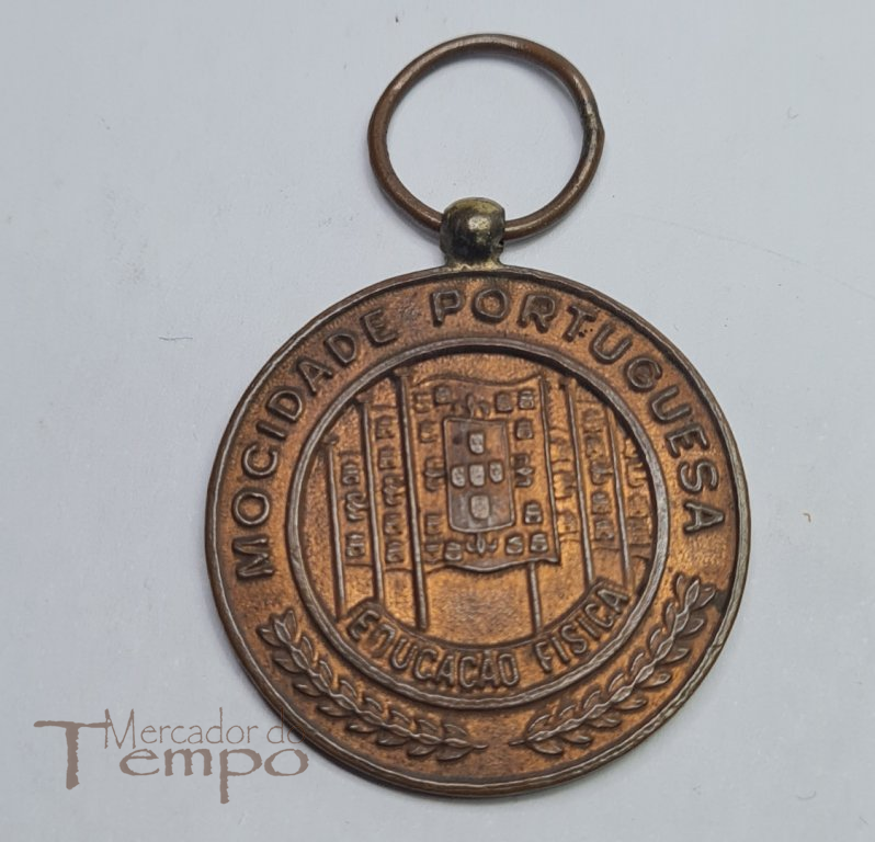 Mocidade Portuguesa, Medalha em cobre de Educação Fisica, 1957