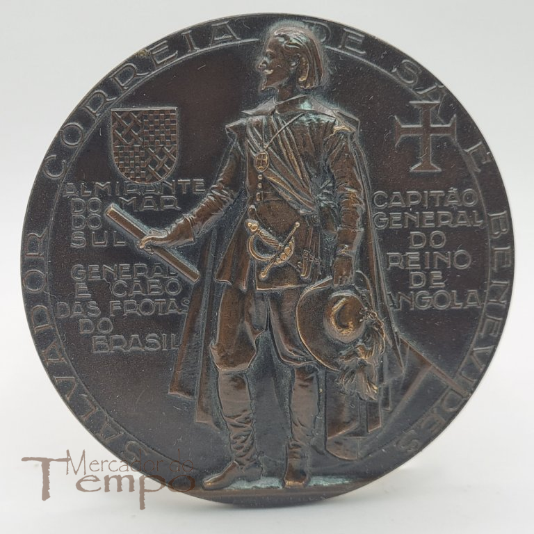 Medalha bronze III Centenário da Libertação de Angola, 1948, João da Silva