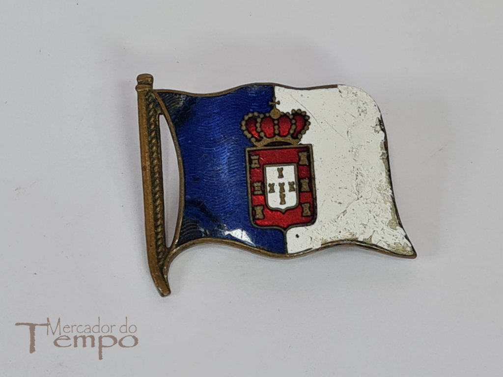 Alfinete esmaltado com a Bandeira Monárquica Portuguesa