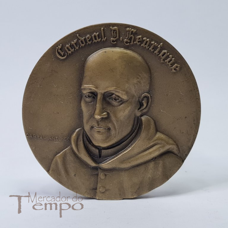 Medalha bronze Cardeal D.Henrique - XVII Rei de Portugal