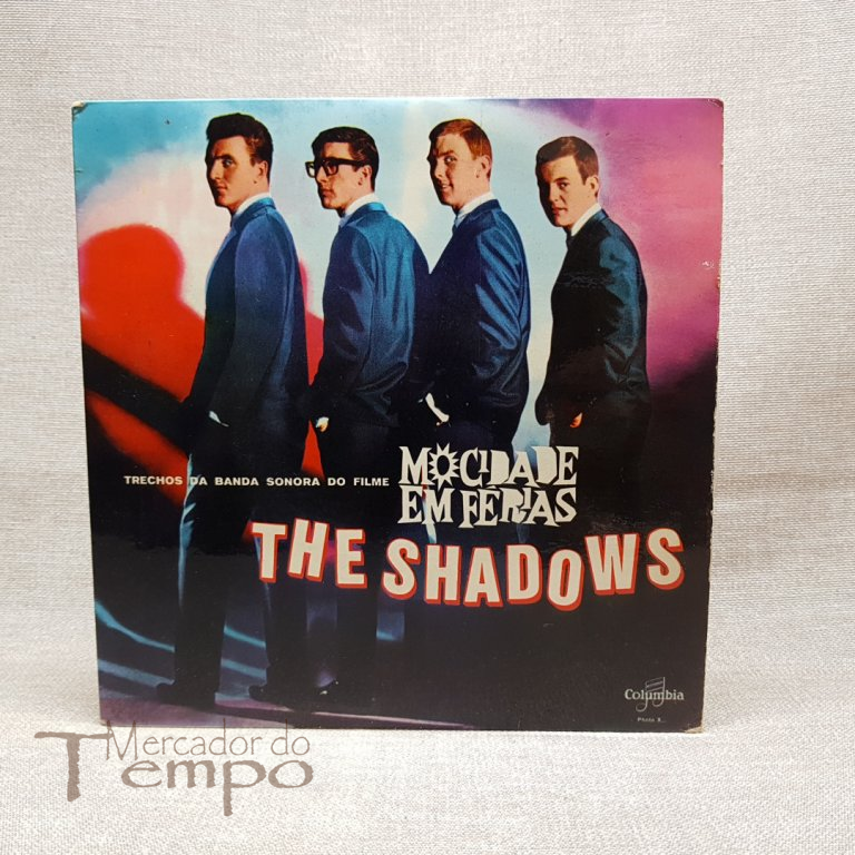 Disco 45rpm The Shadows - Mocidade em Férias. SLEM 2153