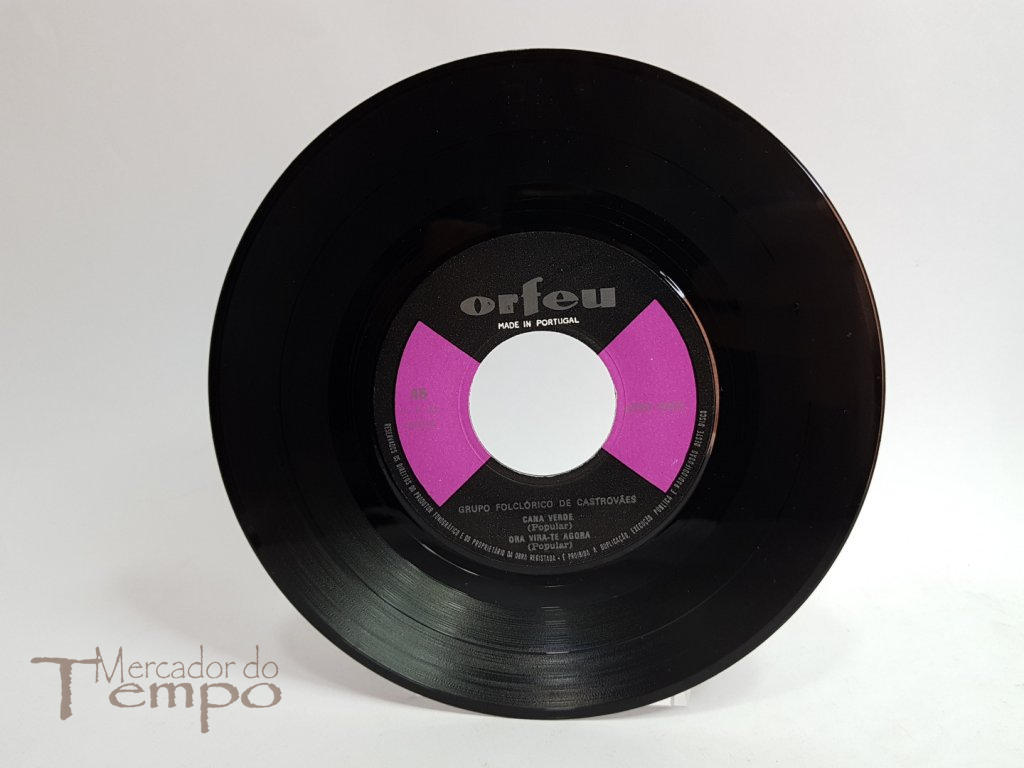 Disco 45 rpm Grupo Folclórico de Castrovães ATEP 6503 
