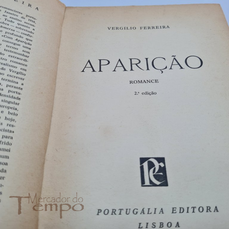 Vergilio Ferreira - Aparição 2ª edição 1960