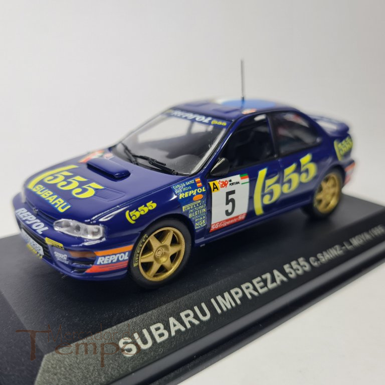 1/43 Altaya Rallye de Portugal, Subaru Impreza 555 #5, 1995