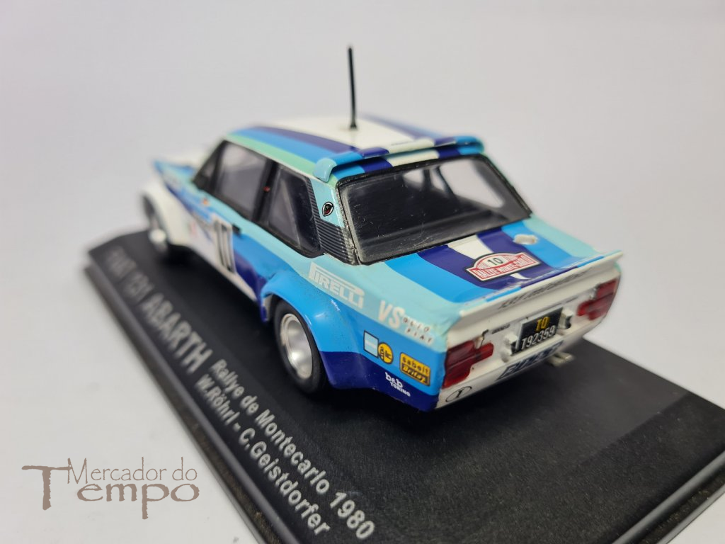 1/43 Altaya Fiat 131 Abarth #10 Rallye de Montecarlo 1980