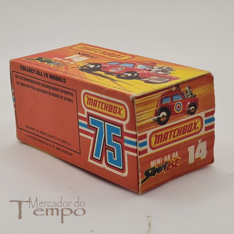 Matchbox Mini Ha-Ha #14 com caixa original