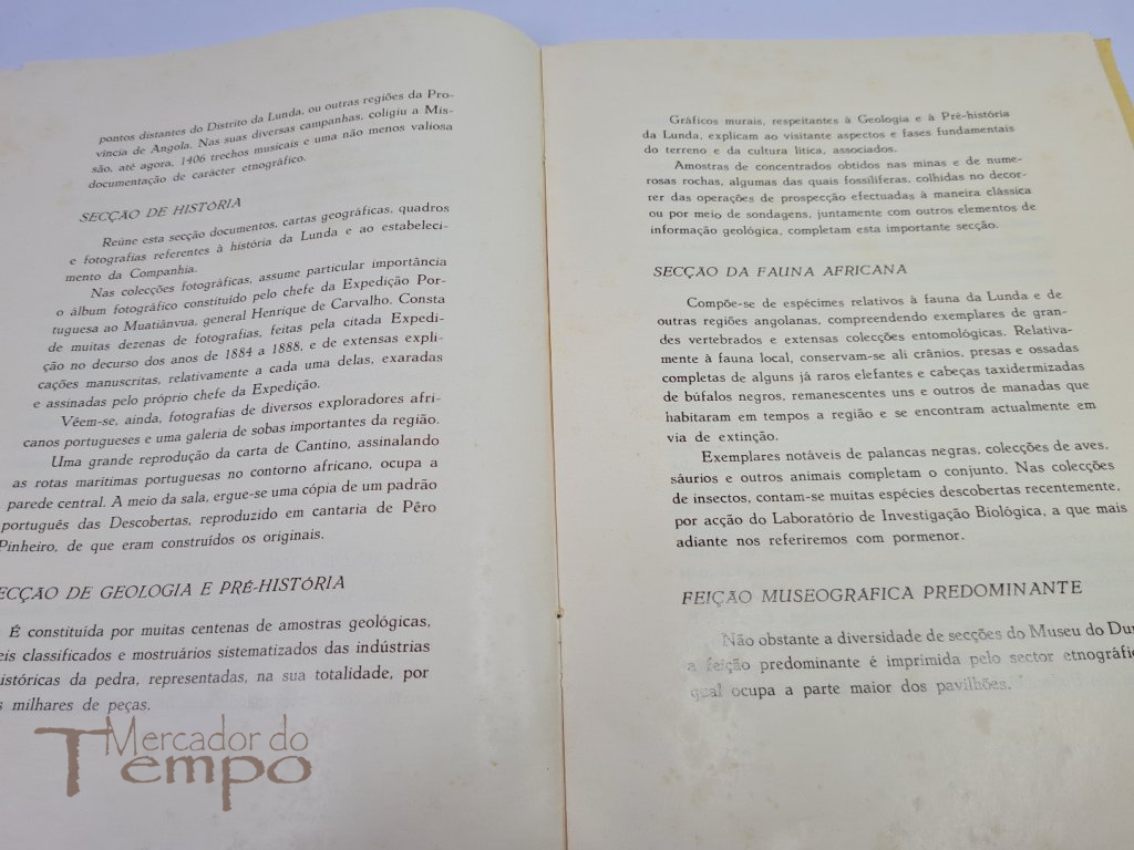 Breve Noticia sobre o Museu do Dundo, 1963