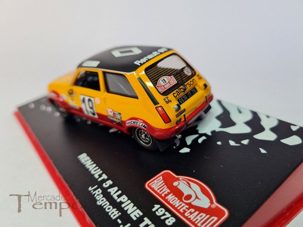 1/43 Altaya Rallye Monte-Carlo Renault 5 Alpine Turbo 1978