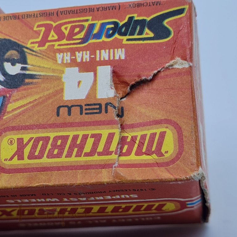 Matchbox Mini Ha-Ha #14 com caixa original