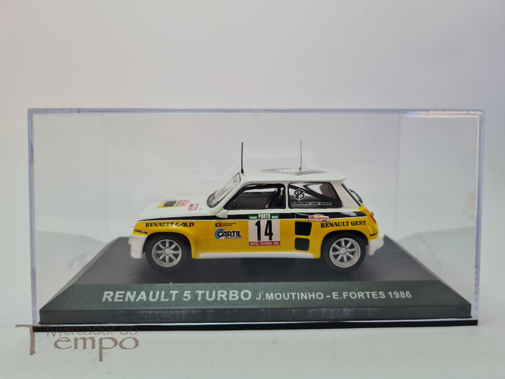 1/43 Altaya Rallye de Portugal, 1986 Renaul 5 Turbo. J.Moutinho