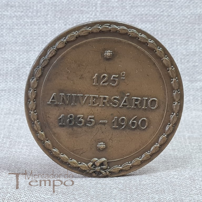 Medalha bronze comemorativa do 125º Aniversário Seguros Fifelidade