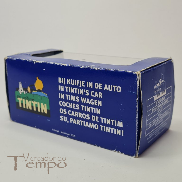 Miniatura 1/43 Tintin, Ford V8 Les 7 Boules de Cristal, edições Atlas