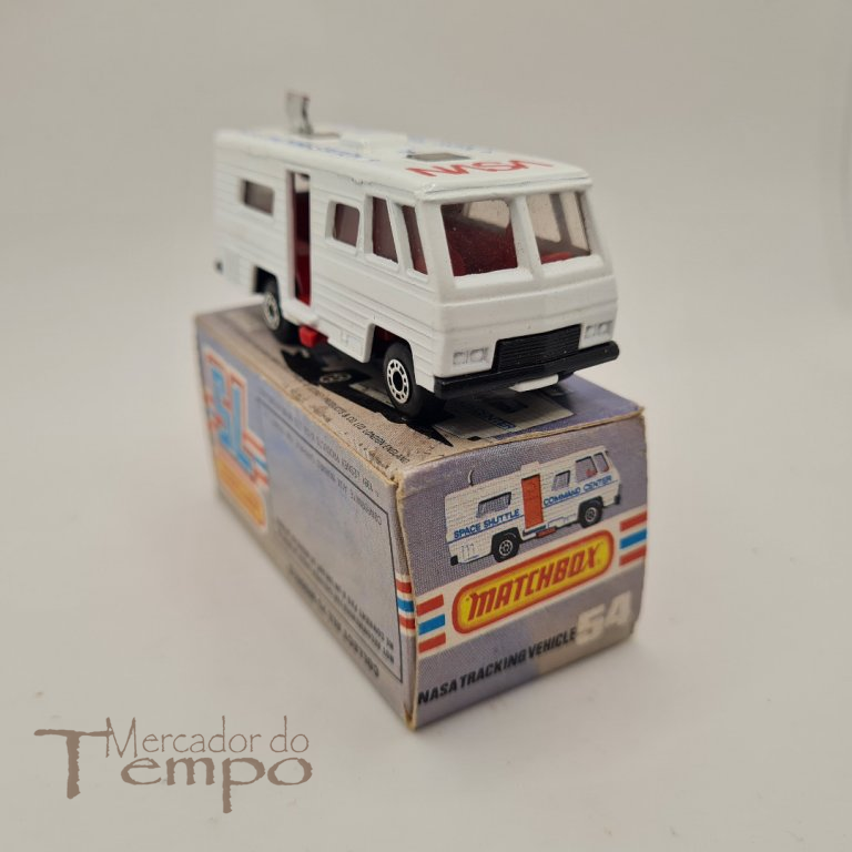Matchbox Nasa Tracking Vehicle #54 com caixa original