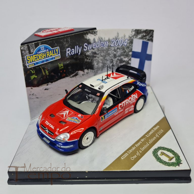 1/43 Vitesse, Rally da Suécia 2004, Citroen Xsara WRC Loeb