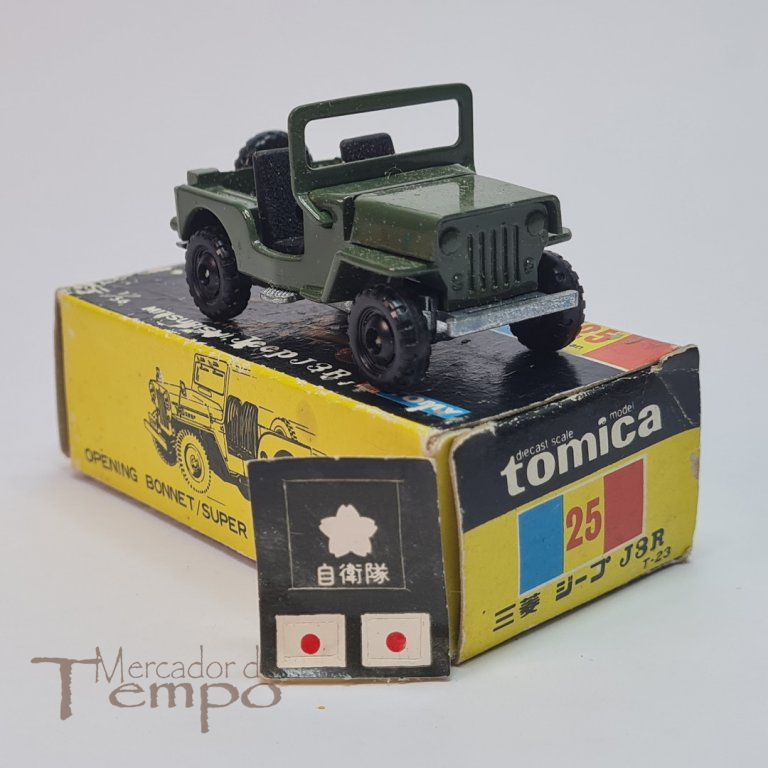 Miniatura Tomica Jeep Mitsubishi J3R #25 c/caixa original
