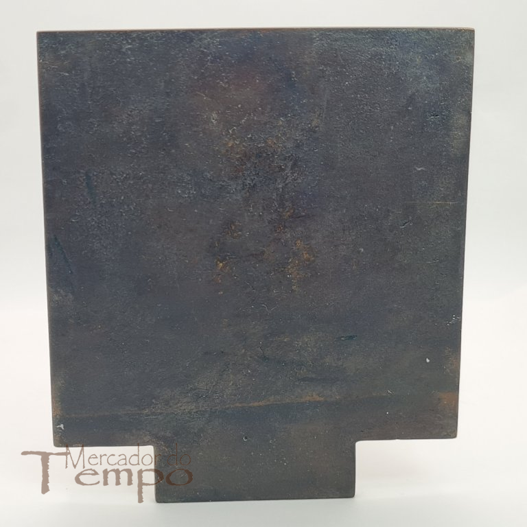 Mocidade Portuguesa Placa em bronze Dia Olimpico, 1957