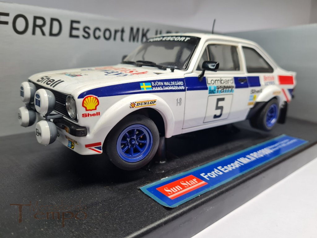 1/18 Sun Star Ford Escort MkII RS1800 Rally Lombard RAC 1977