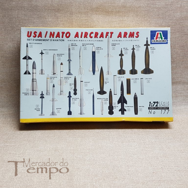 Kit 1/72 Italeri USA/NATO Aircraft Arms