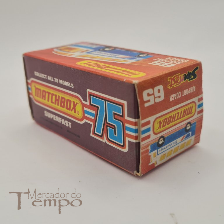 Matchbox Autocarro Airport Coach British Airways #65 caixa original