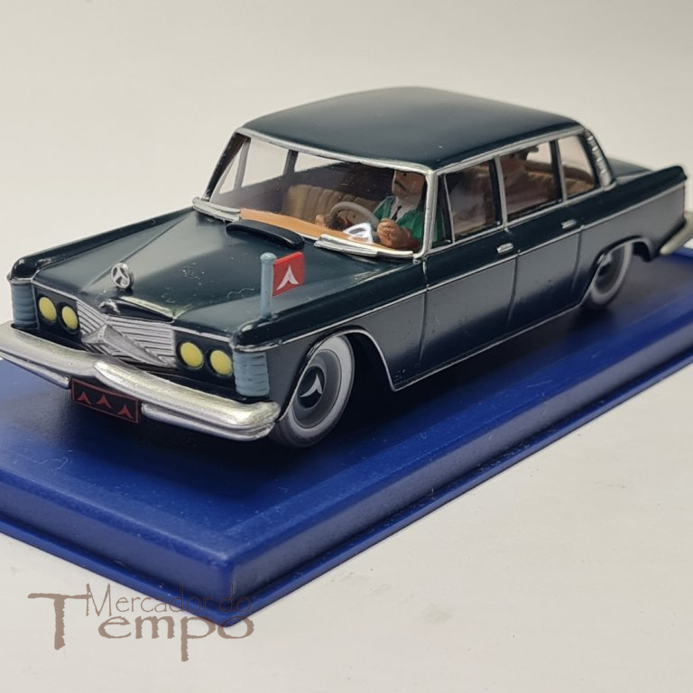 Miniatura 1/43 Tintin, Mercedes 600 Zil 114, Tintin et les picaros edições Atlas