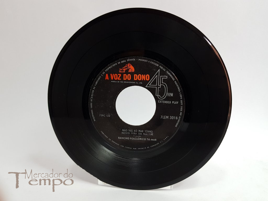 Disco 45 rpm Rancho Tamar Nazaré 2 7 LEM 3016 