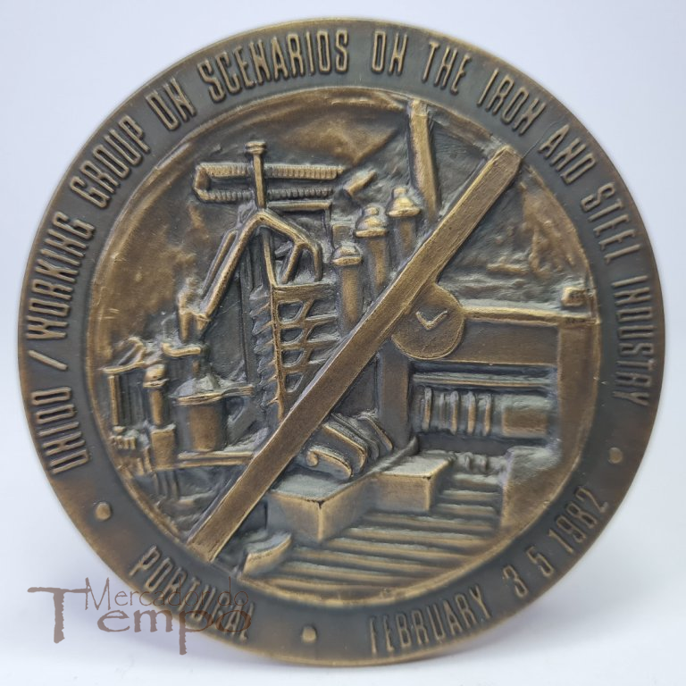 Medalha em bronze Siderurgia Nacional