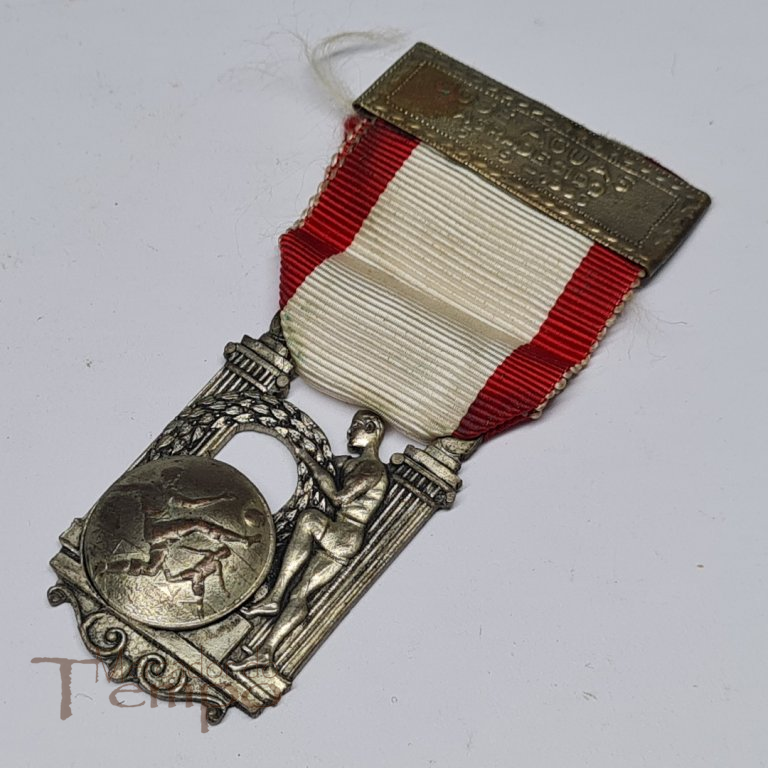  Medalha desportiva despedida do futebolista do Benfica, José Águas 1963
