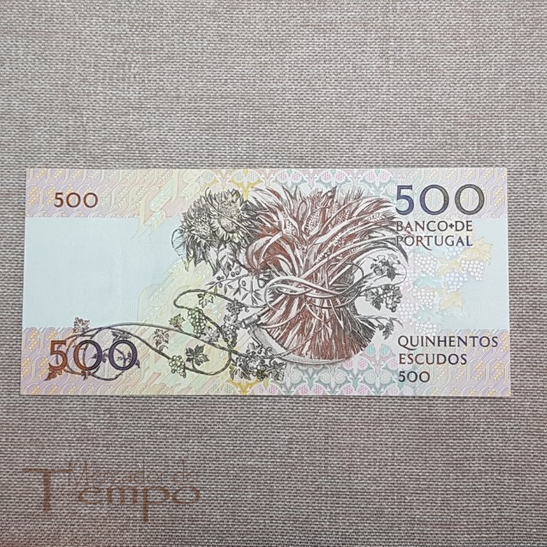 Portugal Nota 500$00 escudos 1992