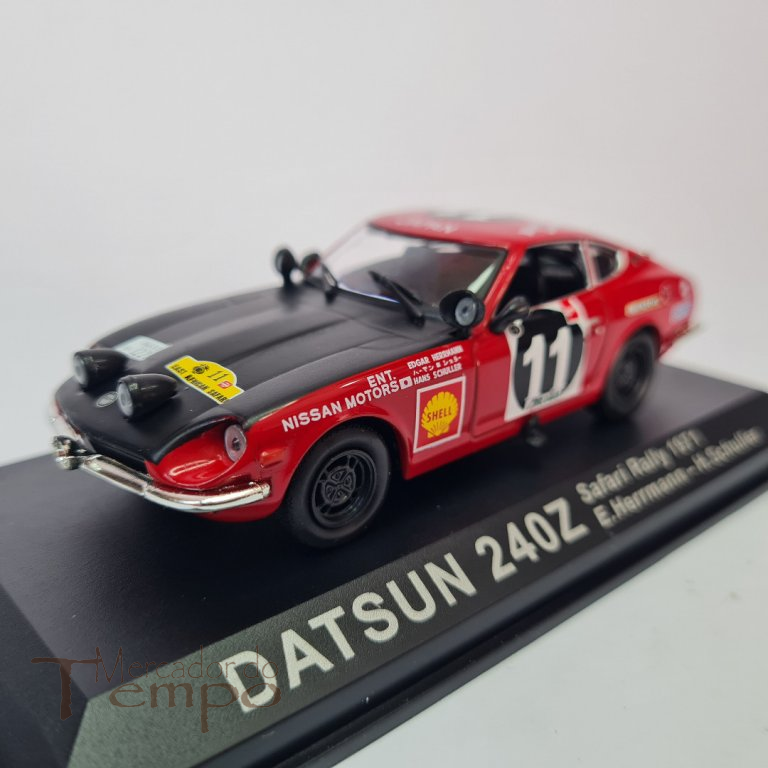 Miniatura 1/43 Altaya Safari Rally 1971, Datsun 240 Z #11